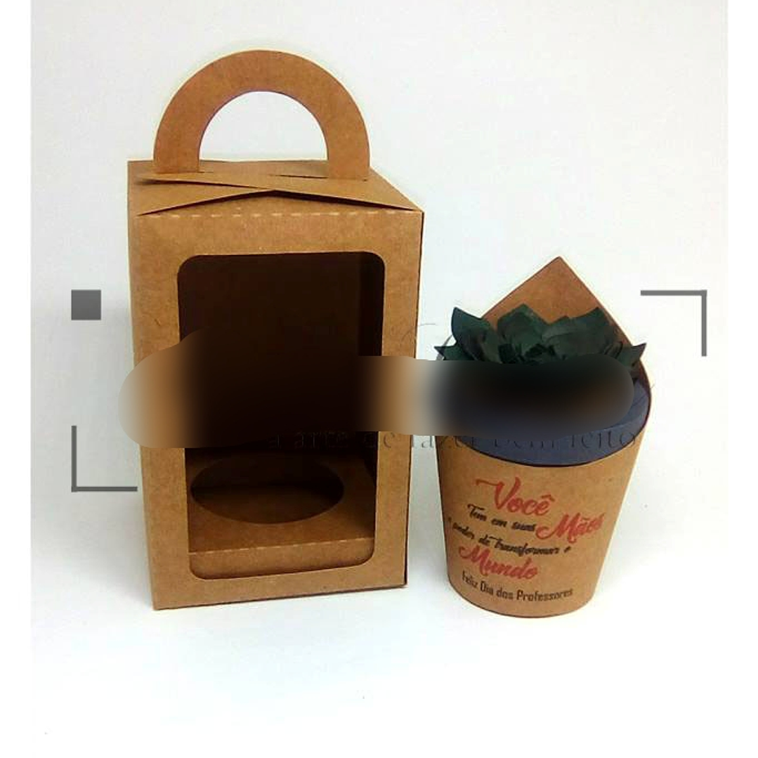 Arquivo de Corte Combo Caixa + Suculenta  1