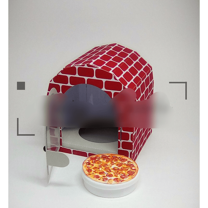 Arquivo de Corte Forno para Pizza Porta Latinha  1
