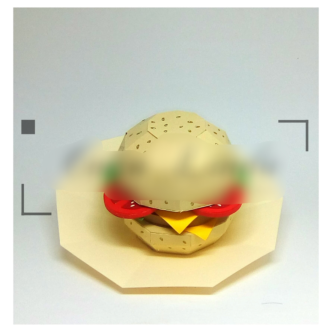 Arquivo de Corte Hamburguer Decorativo 3D 1