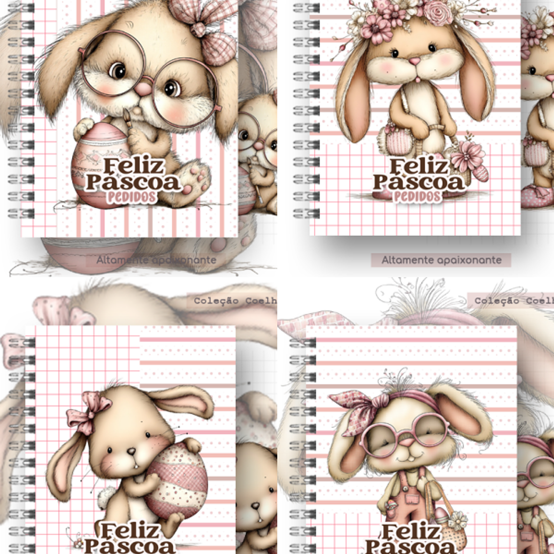 Arquivo Coleção Páscoa Capas Coelhinho 1