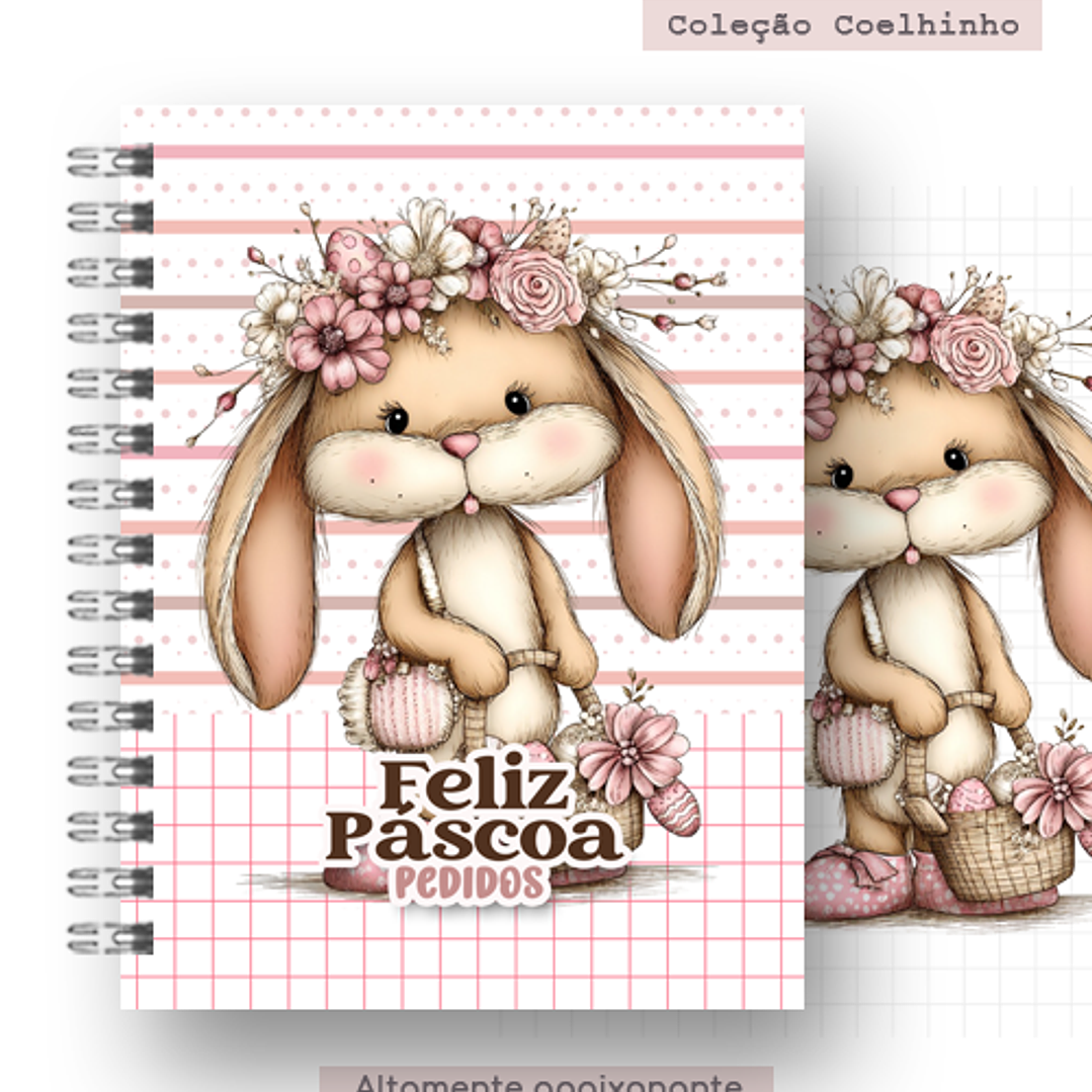 Arquivo Coleção Páscoa Capas Coelhinho 4