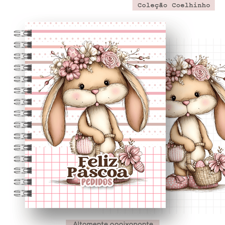 Arquivo Coleção Páscoa Capas Coelhinho 4