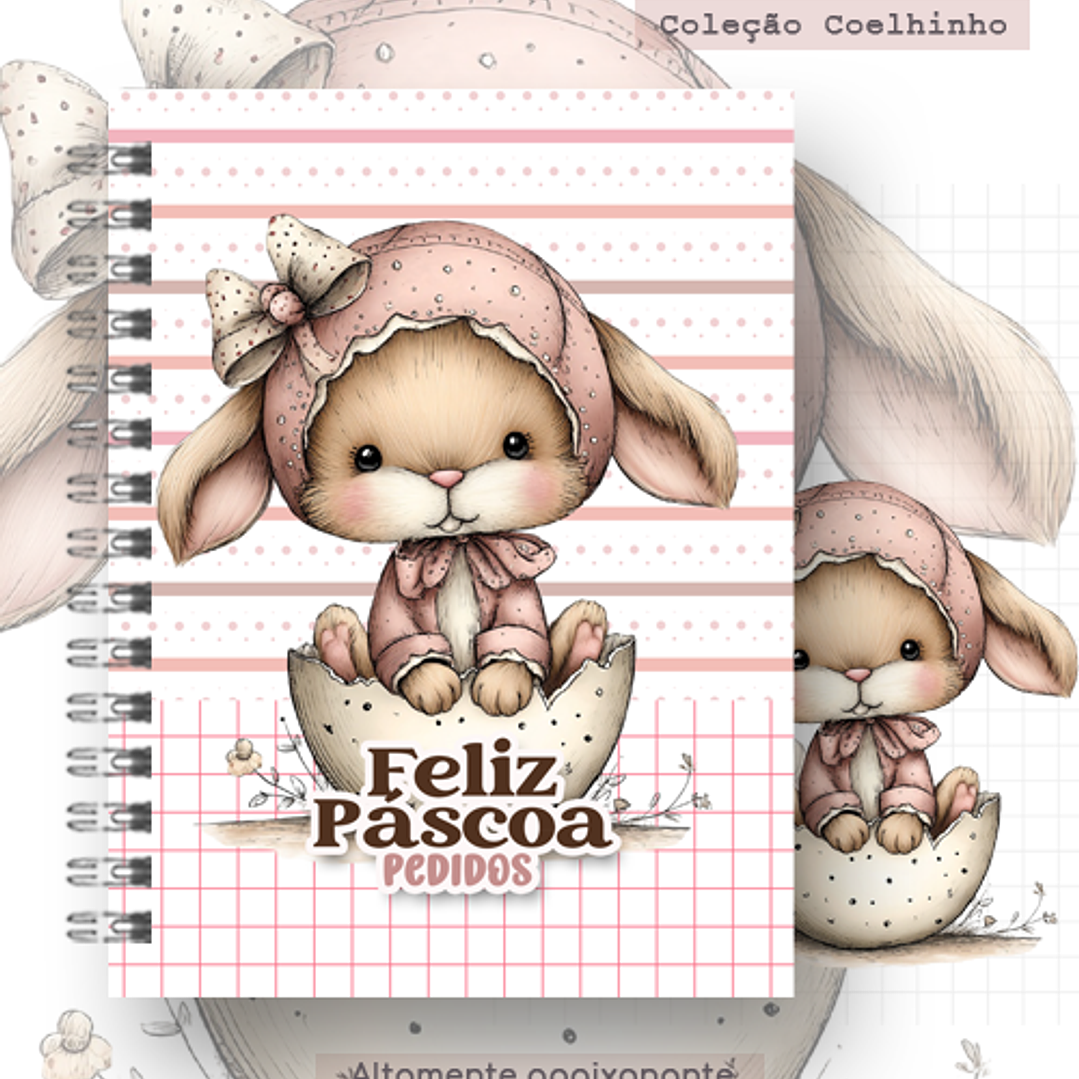 Arquivo Coleção Páscoa Capas Coelhinho 5