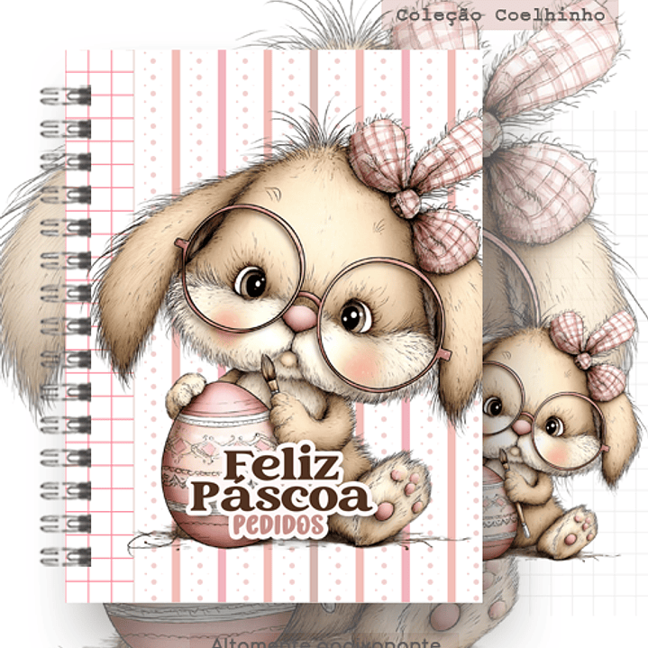 Arquivo Coleção Páscoa Capas Coelhinho 6