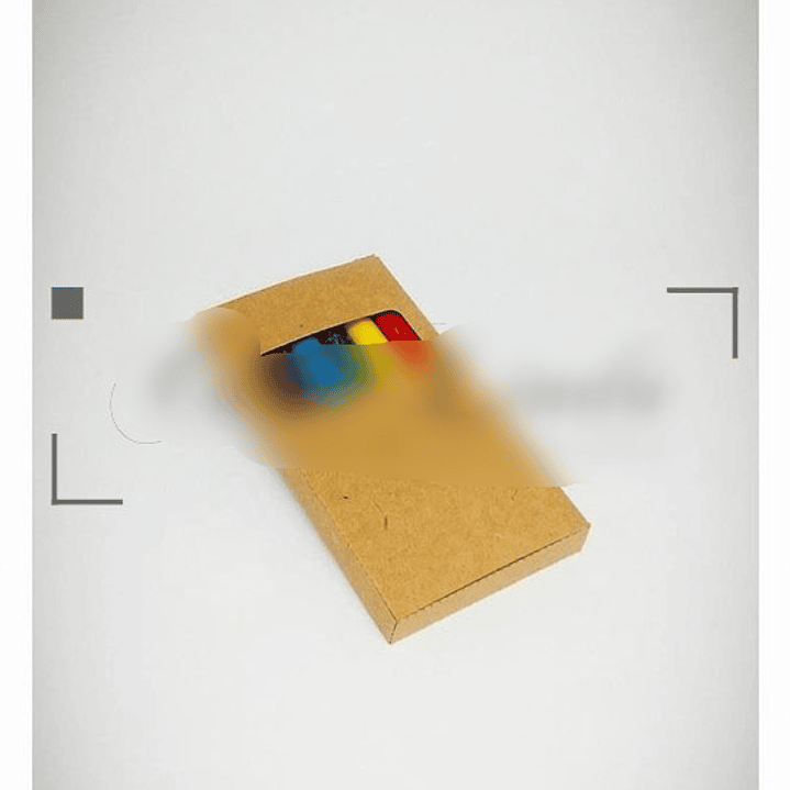 Arquivo de corte Caixa para Giz de Cera  1