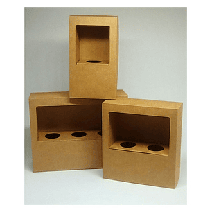 Arquivo de Corte Caixa para Mini Cones Trufados 