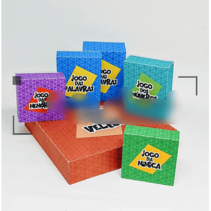 Arquivo de Corte Caixinhas de Jogos 