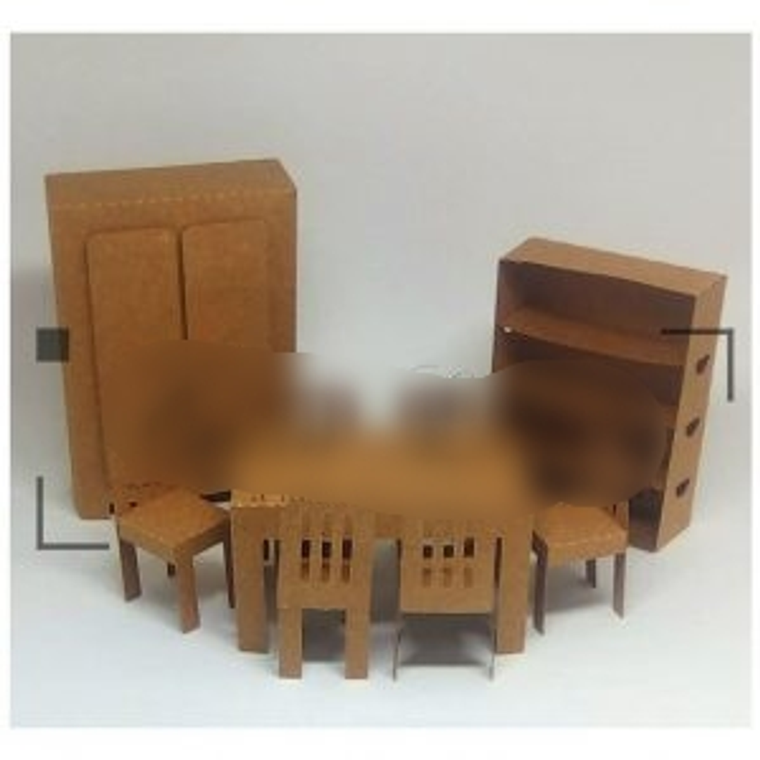 Arquivo de Corte Moveis para Dioramas 1