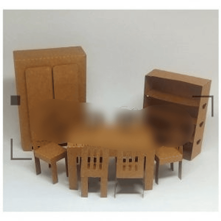 Arquivo de Corte Moveis para Dioramas 1