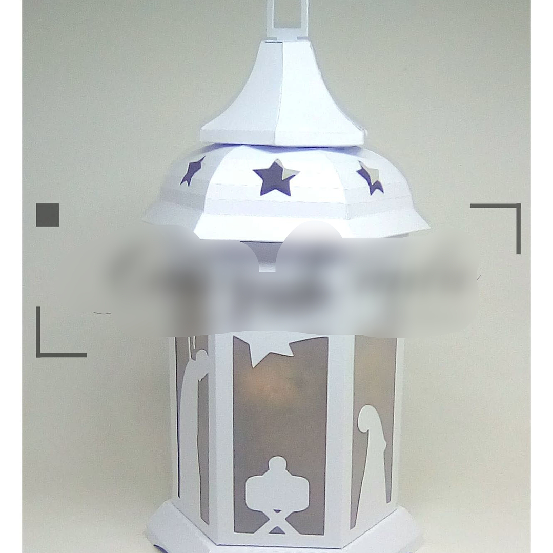 Arquivo de Corte Lanterna Natalina Porta Mine Panetone  1