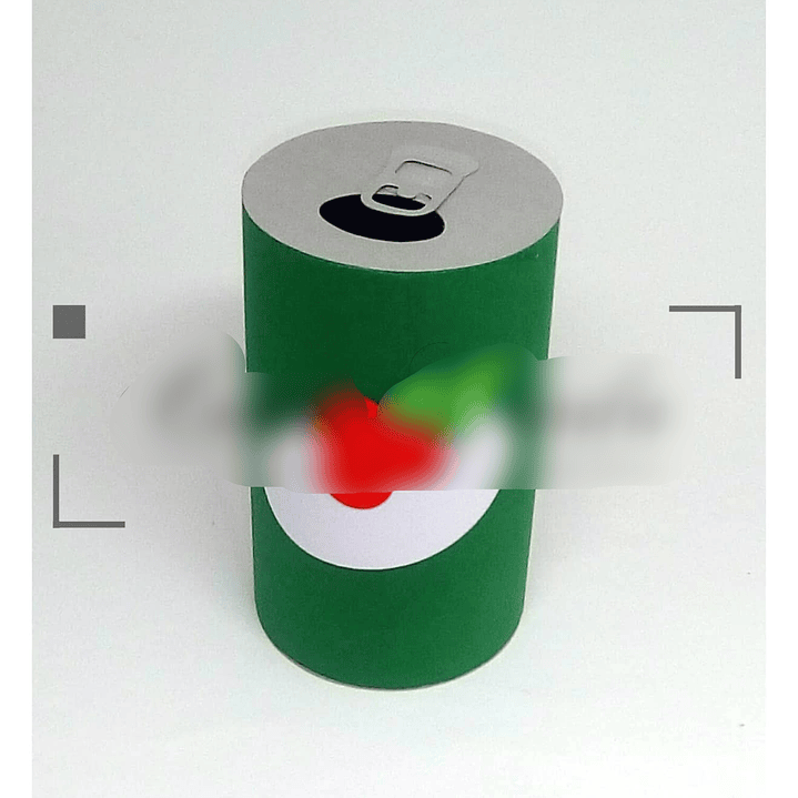 Arquivo de Corte Lata de Refrigerante Decorativo 3D 1