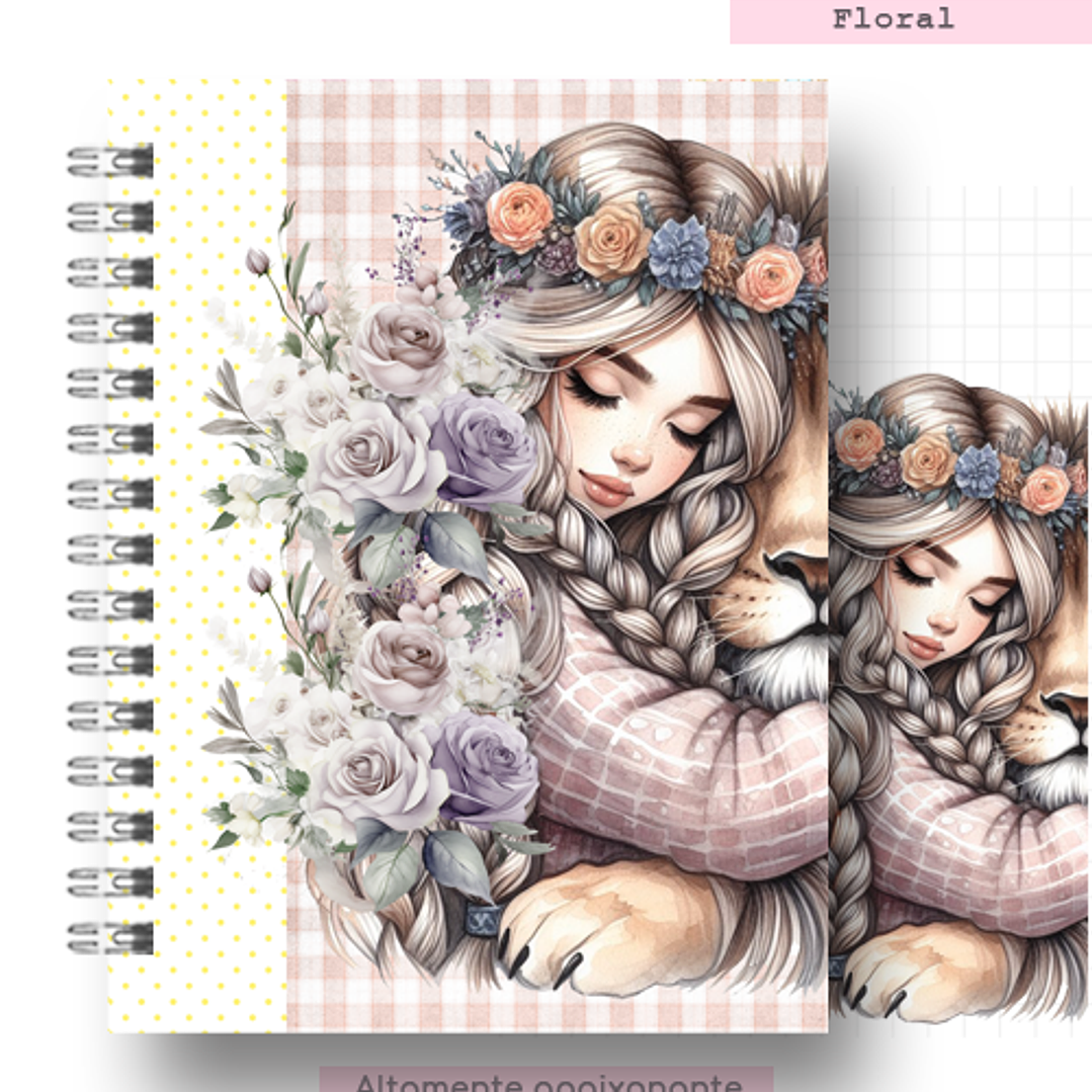 Arquivo Capa Menina e o Leão Flores 1