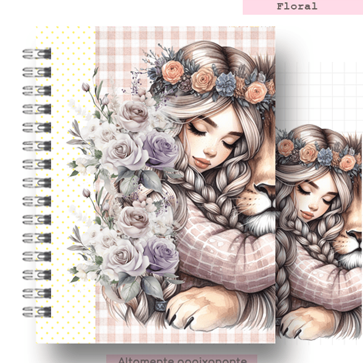 Arquivo Capa Menina e o Leão Flores 1