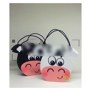 Arquivo de Corte Sacola Vaquinha 