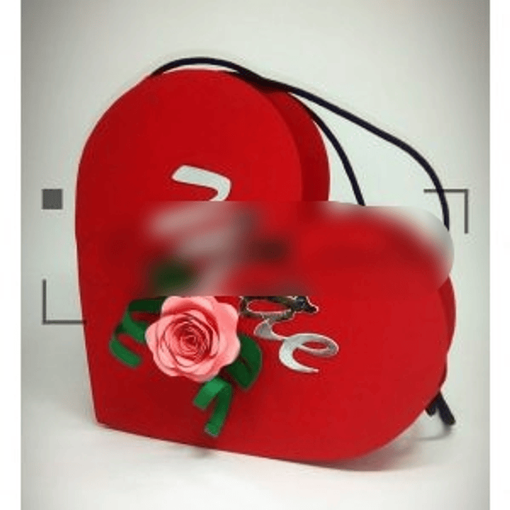 Arquivo de Corte Sacolinha Coração de Mãe 1