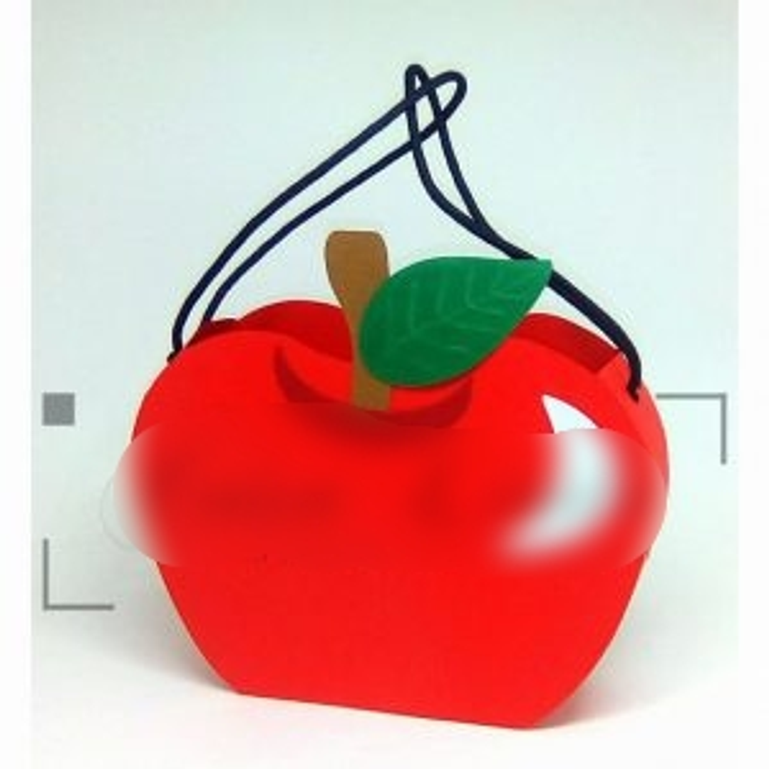 Arquivo de Corte Sacolinha Maça  1