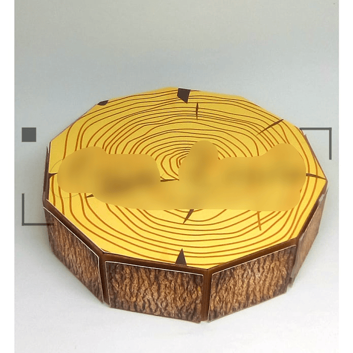 Arquivo de Corte Suporte para Docinhos Tora 3D 1