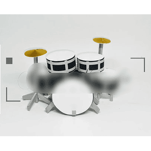 Arquivo de Corte Topo de Bolo Bateria 3D