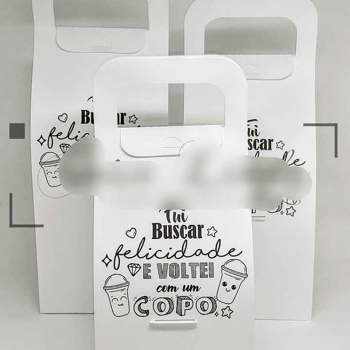 Arquivo de Corte Trio de Caixinhas Porta Copos 1