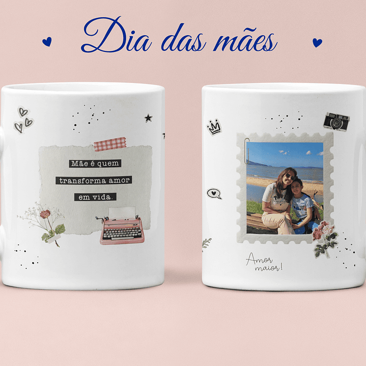 Arquivo Dia das Mães Kit Canecas  7