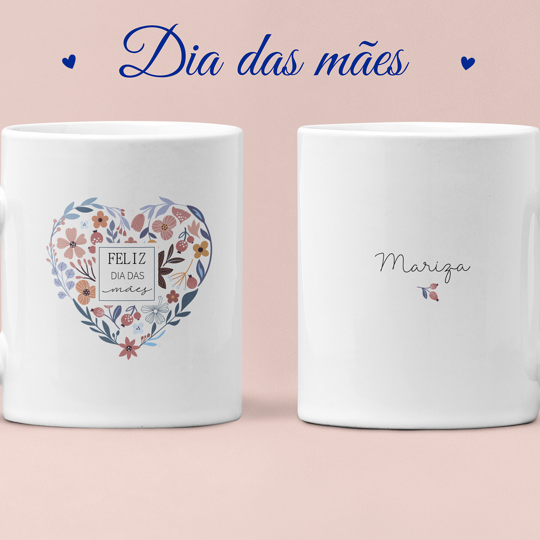 Arquivo Dia das Mães Kit Canecas  8