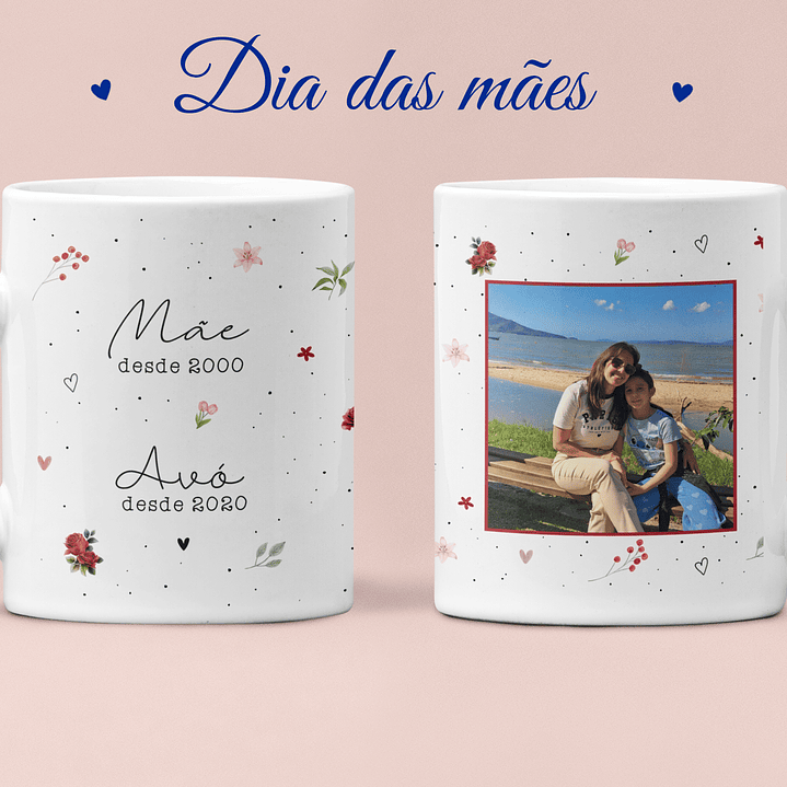 Arquivo Dia das Mães Kit Canecas  9