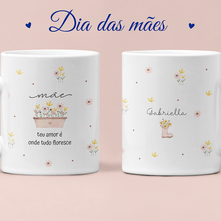 Arquivo Dia das Mães Kit Canecas  10