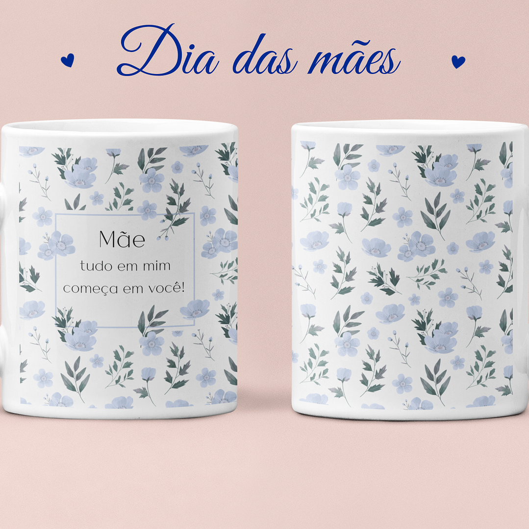 Arquivo Dia das Mães Kit Canecas  13