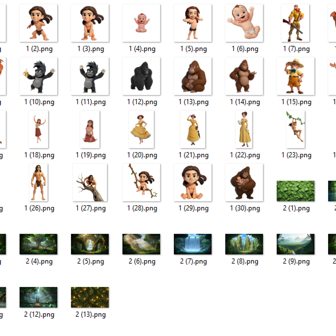 Kit Digital Tarzan 3D 2