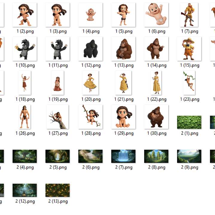 Kit Digital Tarzan 3D 2