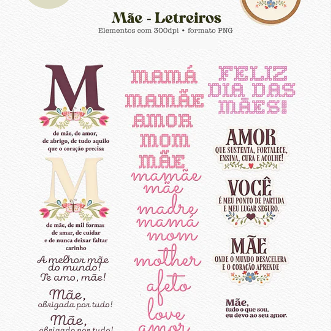 Kit Digital Dia das Mães Combão  10