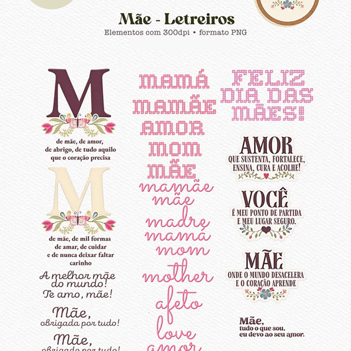 Kit Digital Dia das Mães Combão  10