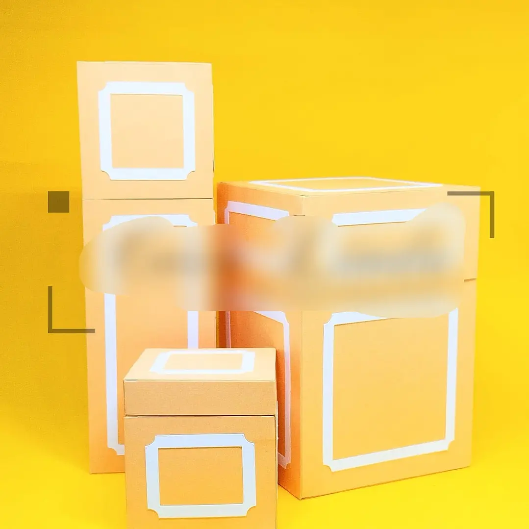 Arquivo de Corte Caixa Provençal Falsa Cartonagem  1