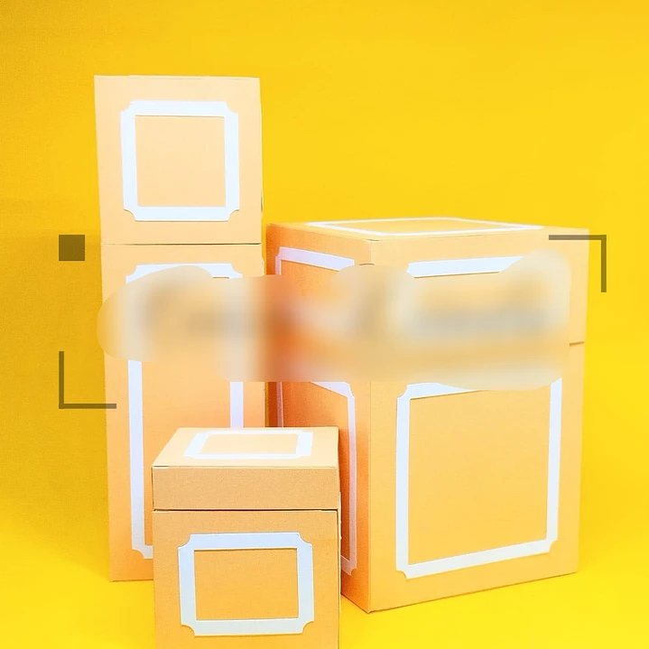 Arquivo de Corte Caixa Provençal Falsa Cartonagem  1