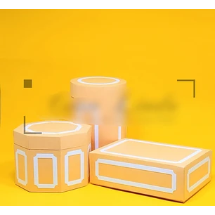 Arquivo de Corte Caixas Provençal Falsa Cartonagem 