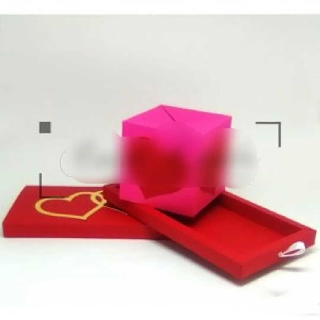 Arquivo de Corte Base para Convite Cubo Pop Up 1