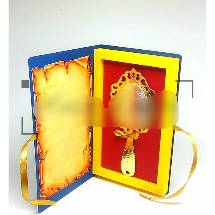 Arquivo de Corte Caixa Convite Espelho  1