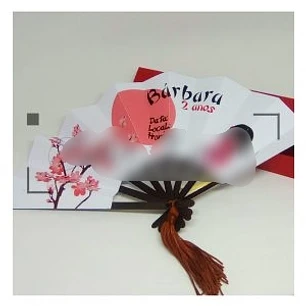 Arquivo de Corte Convite Leque Oriental 