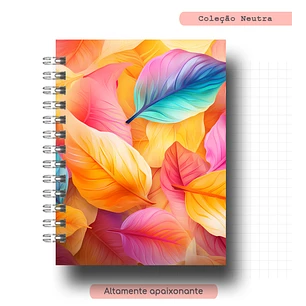 Arquivo Capa Folhas Coloridas 3