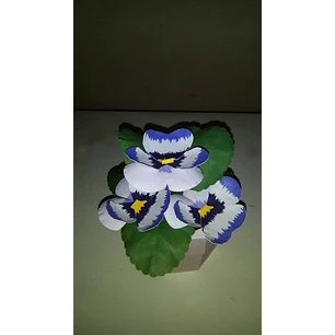 Arquivo de Corte Caixa Flor Amor Perfeito 