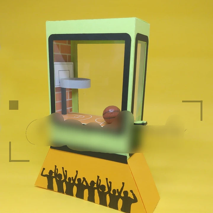 Arquivo de Corte Caixa Interativa- Basquete  1