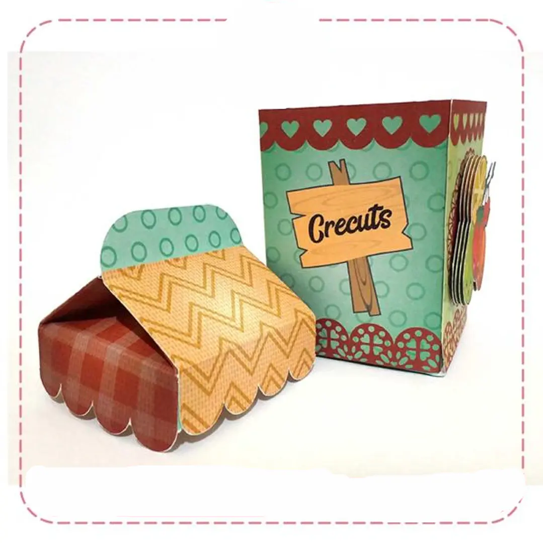 Arquivo de Corte Caixa Milk com Tampa  1