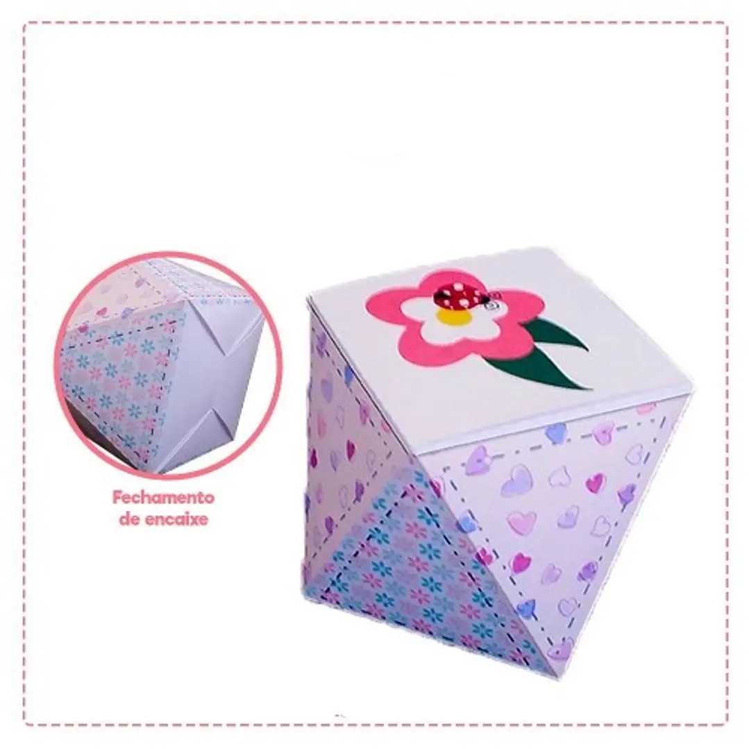 Arquivo de Corte Caixa Octogono  1