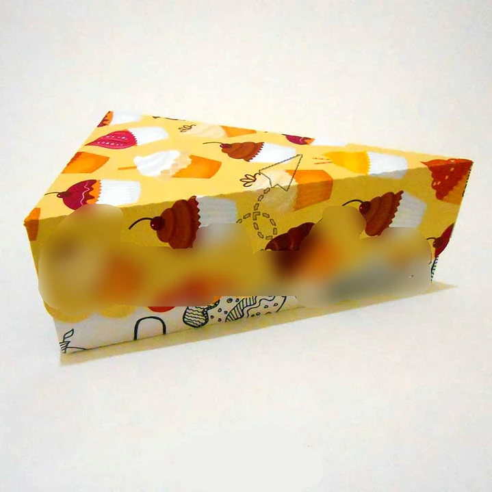 Arquivo de Corte Caixa para Fatia de Bolo  1