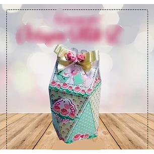 Arquivo de Corte Octagon Milk Box