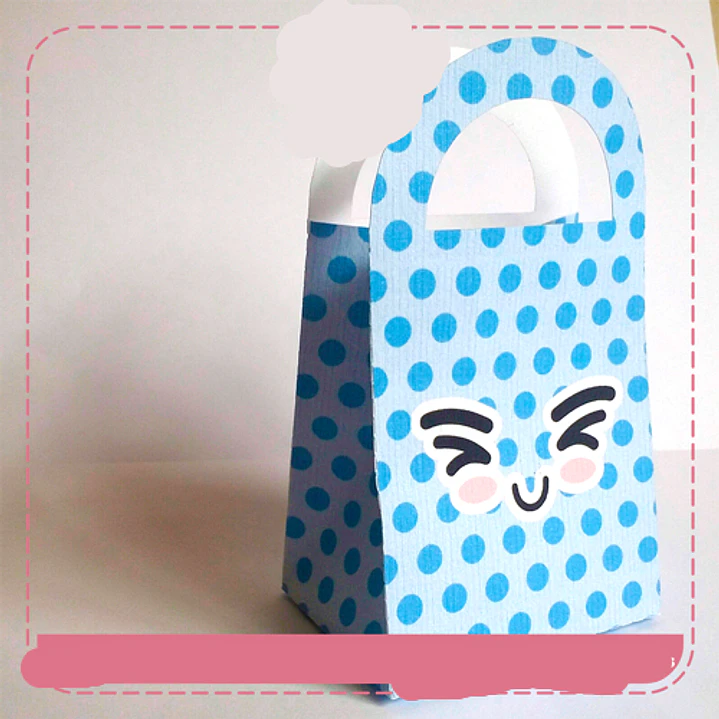 Arquivo de Corte Sacolinha Fundo de Encaixe 1