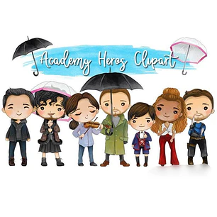 Kit Digital Academy Heros Umbrella