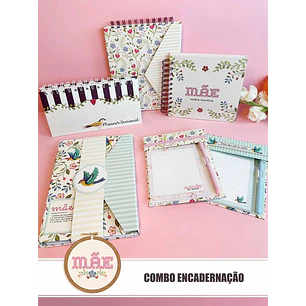 Arquivo Dia das Mães Combo Encadernação 