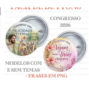 Arquivo Bottons Adulto 2026 