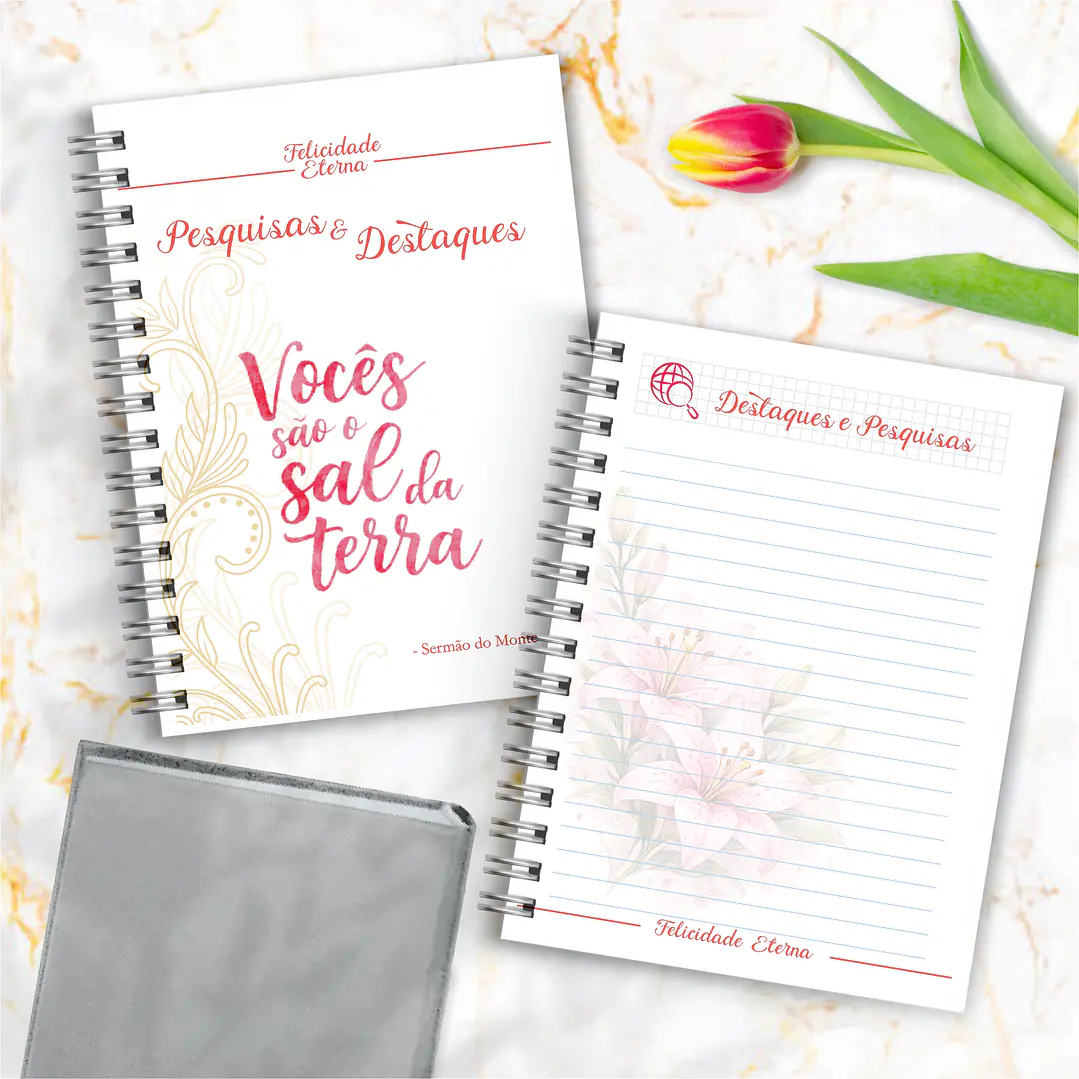 Arquivo Caderno de Anotações Congresso Feminino 2026  2